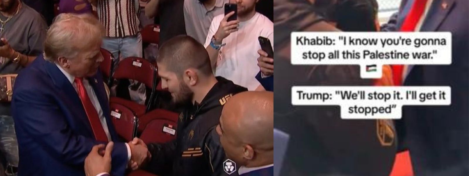 Trump's big promise to UFC champ Khabib
